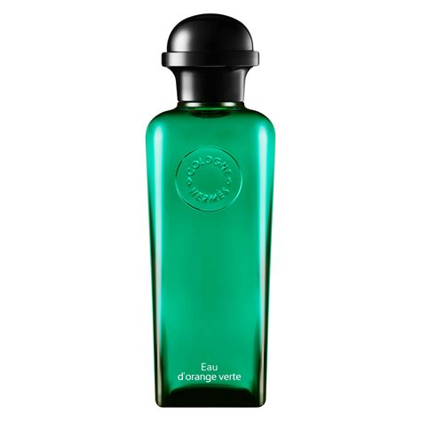 hermes vert d& 39|Hermes eau de cologne bottle.